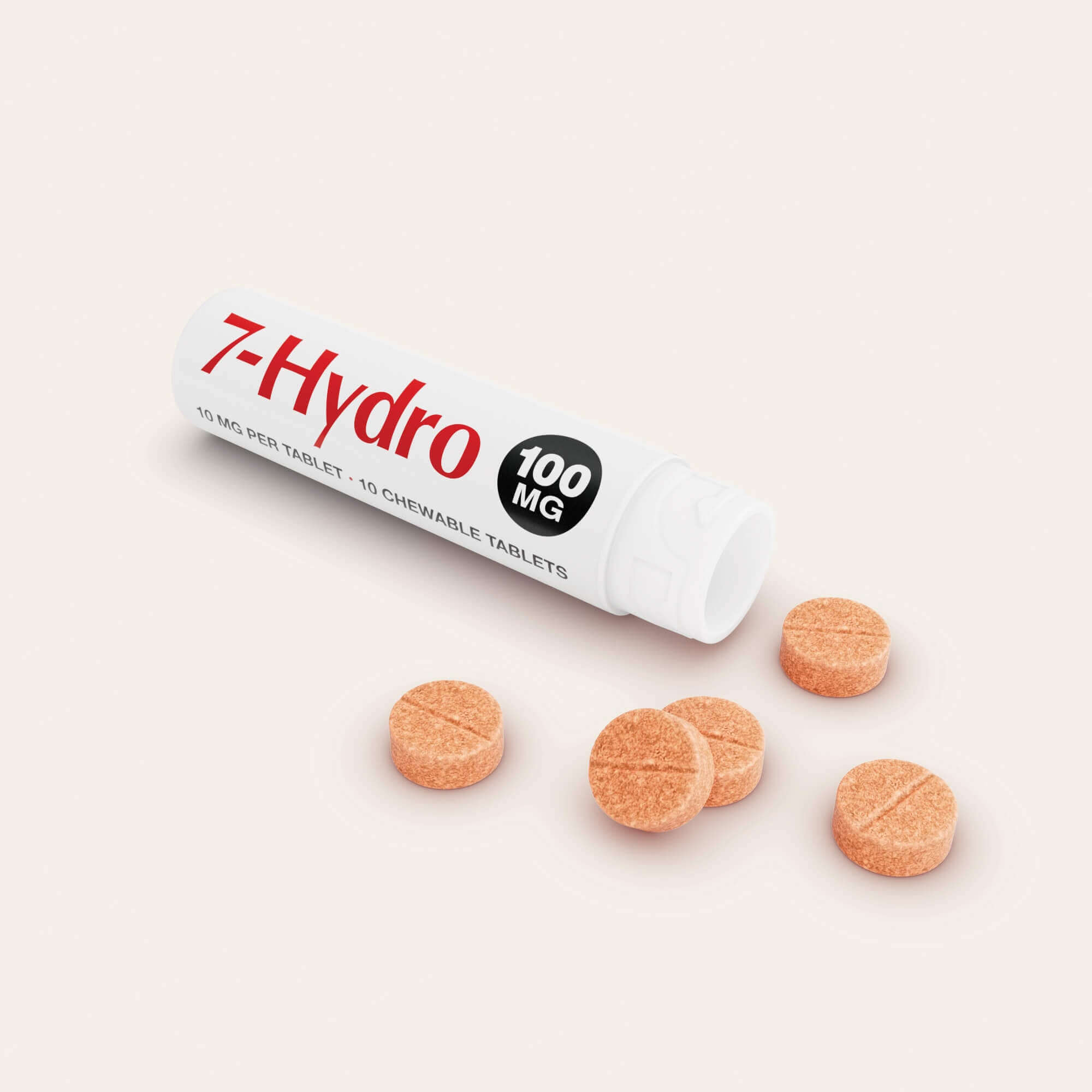 7-hydroxymitragynine 10mg tablets in tube