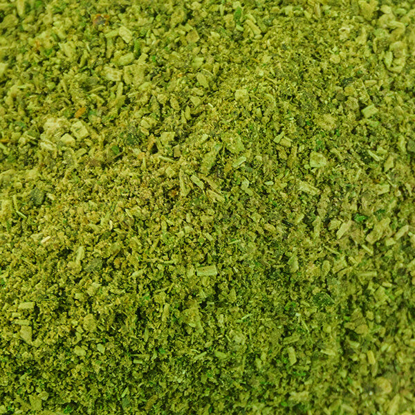 Close-up of green textured material