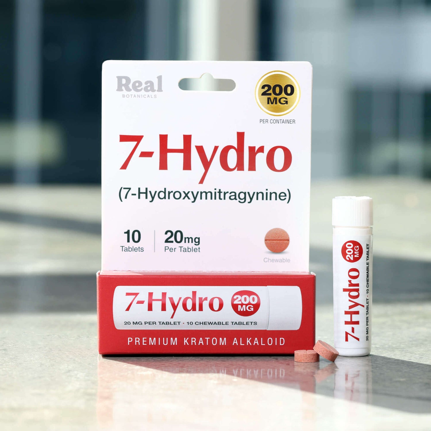 7-hydroxymitragynine 20mg 10 count on counter