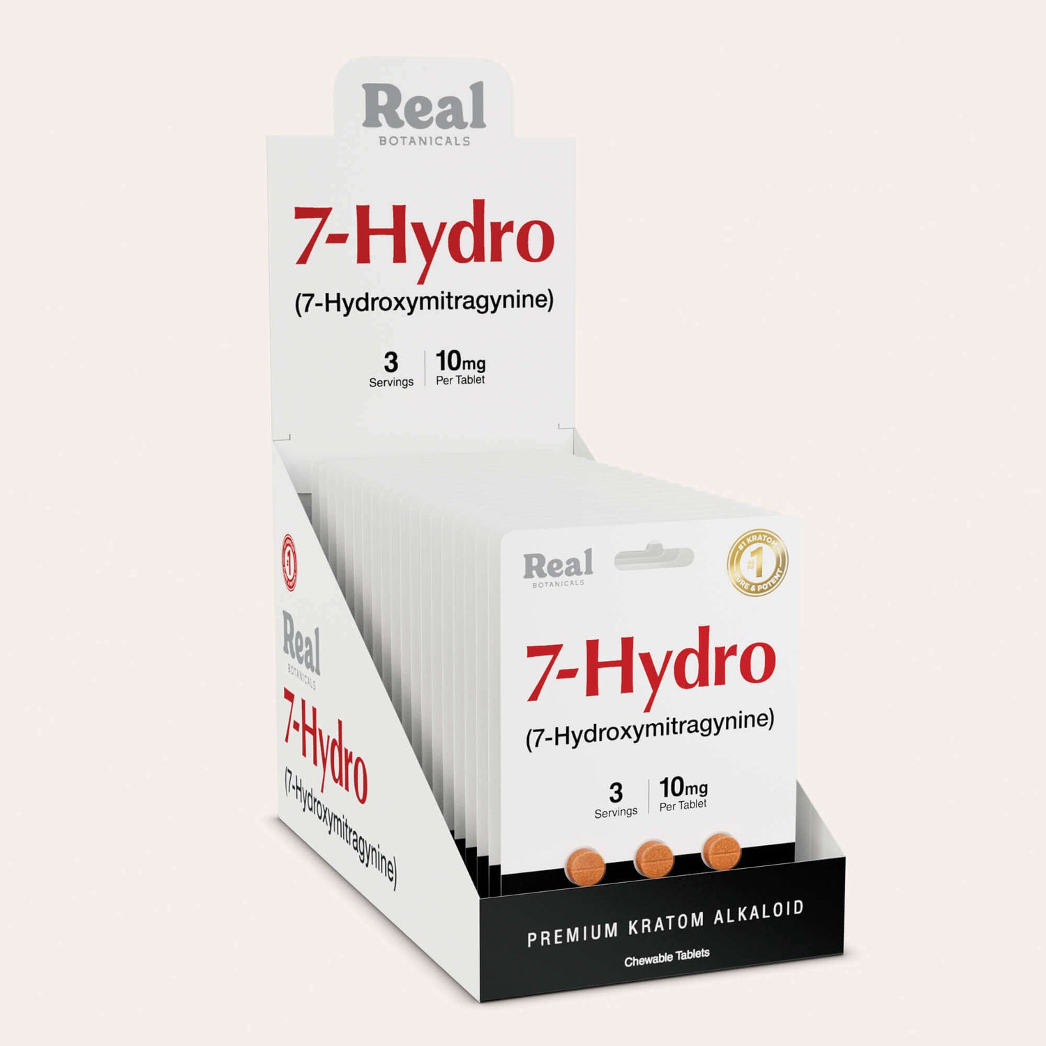7-hydroxymitragynine tablets - 3 pack - Case