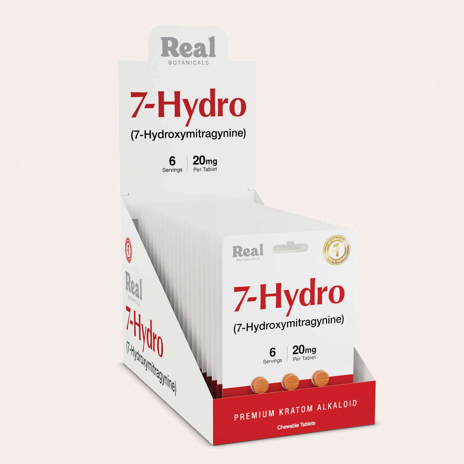  7-hydroxymitragynine tablets - 20mg Case