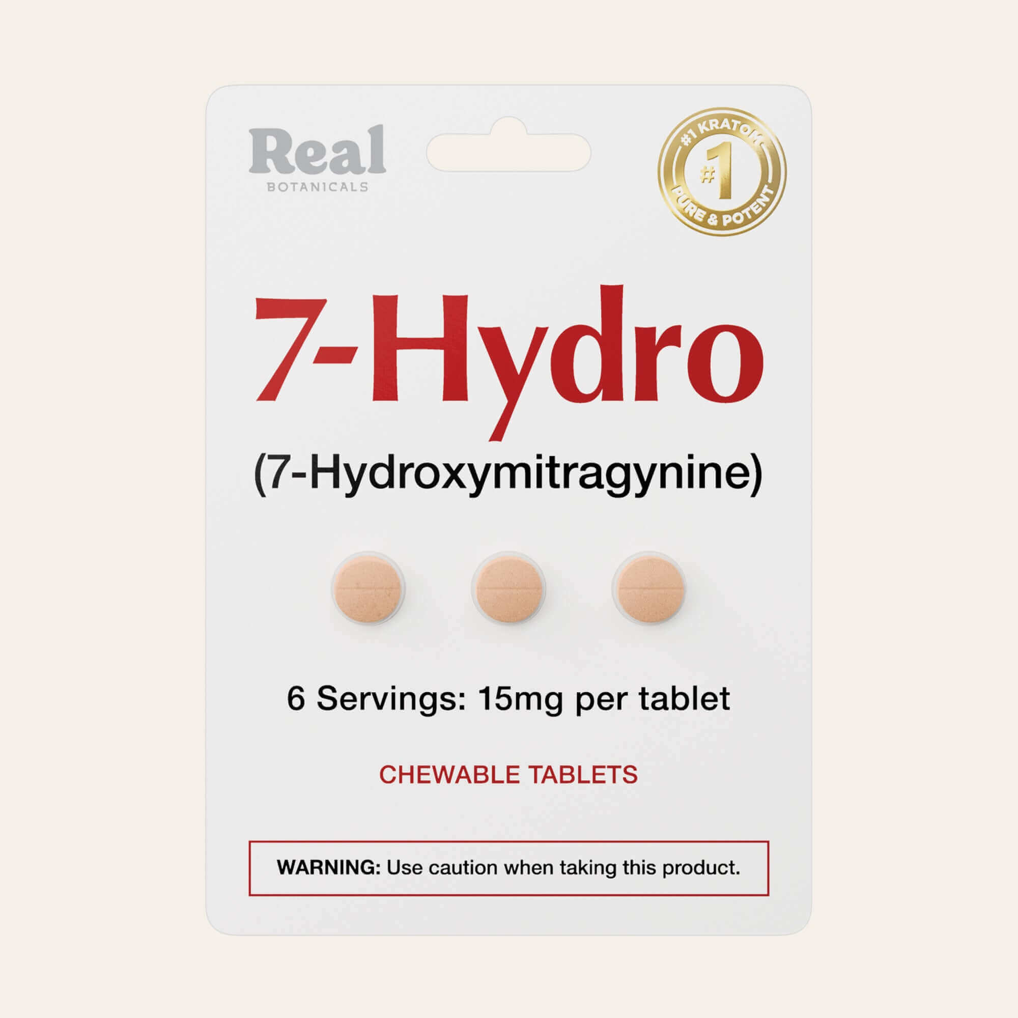 7-Hydroxymitragynine Tablets Case - Real Botanicals