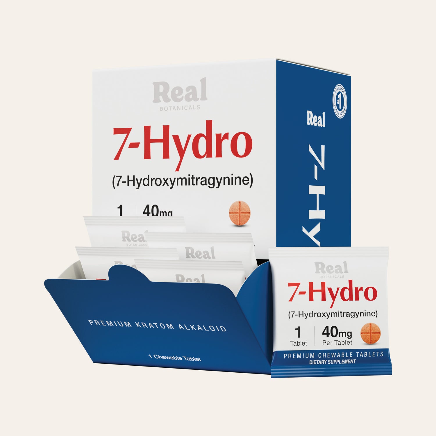 7-Hydro Tablets - 40mg - 1ct.