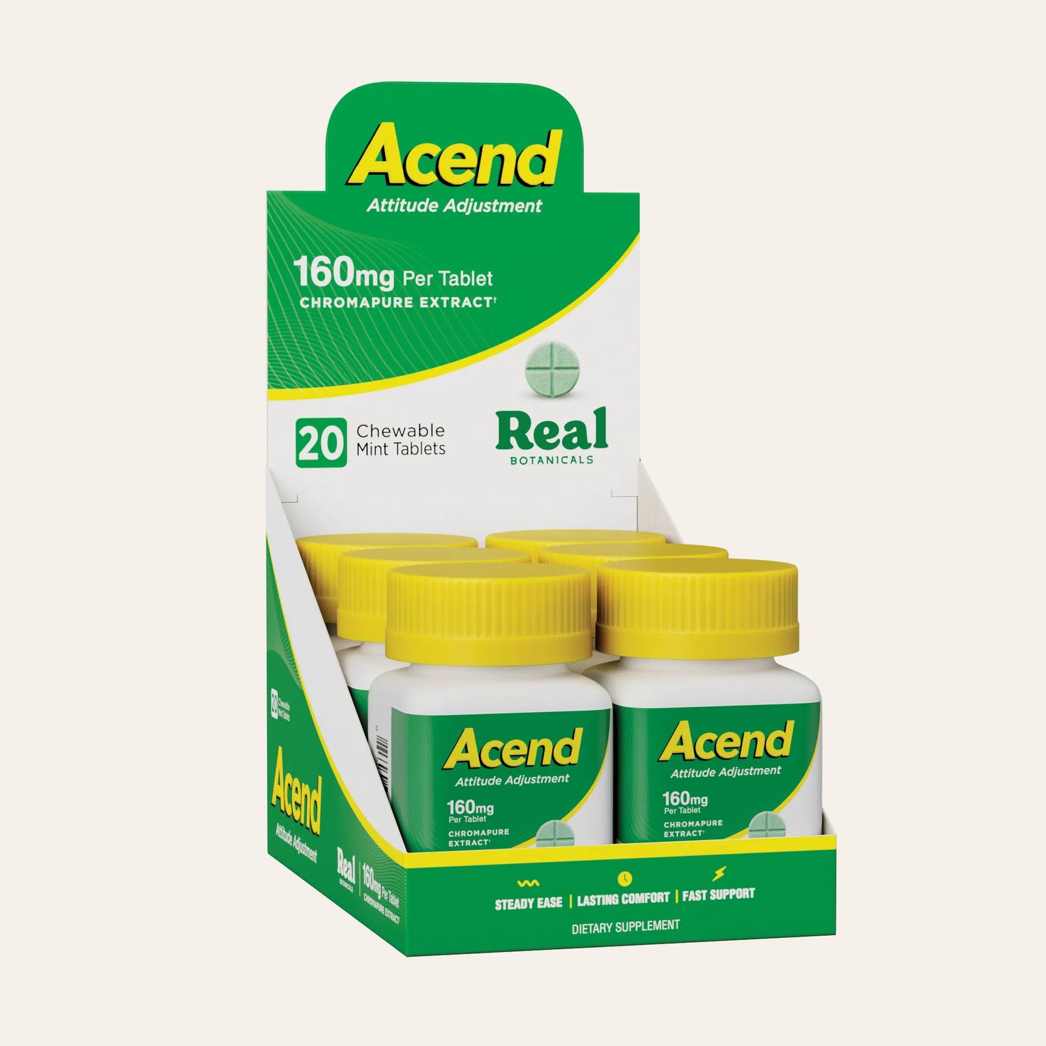 Acend Kratom Tablet - 160mg - 20ct.