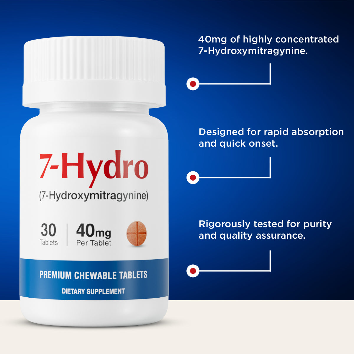 7-hydro bullet points 