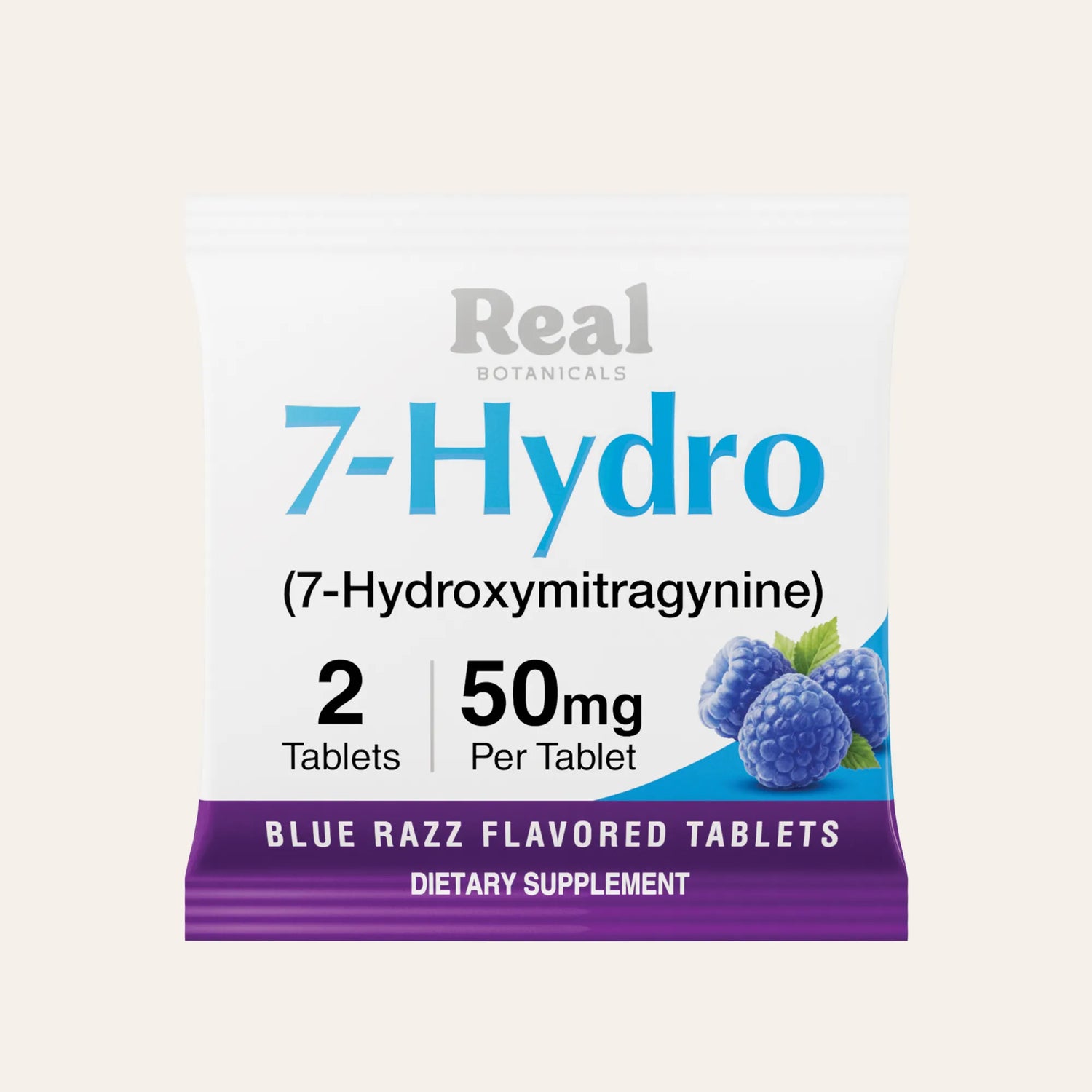 7-Hydro Tablets - Blue Razz - 50 mg - 2ct.
