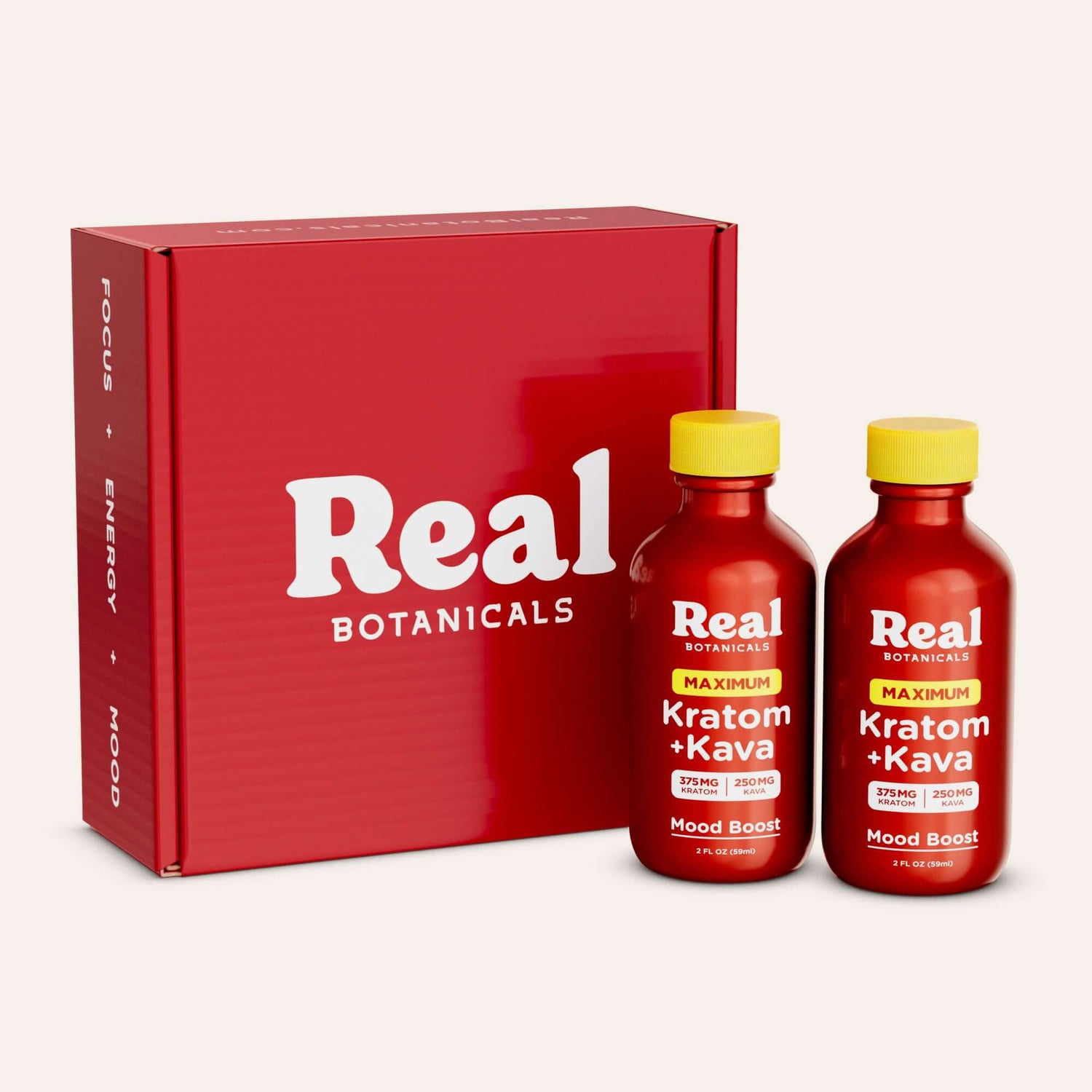 Kratom and Kava Shot Maximum Strength 2 Pack