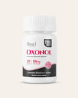 Oxonol bottle on a light beige background